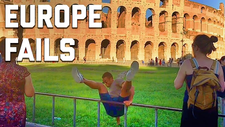 Idiots Around Europe | Try Not To Laugh 2023