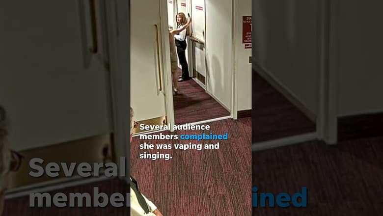 Lauren Boebert causes disturbance in theater, gets kicked out #Shorts
