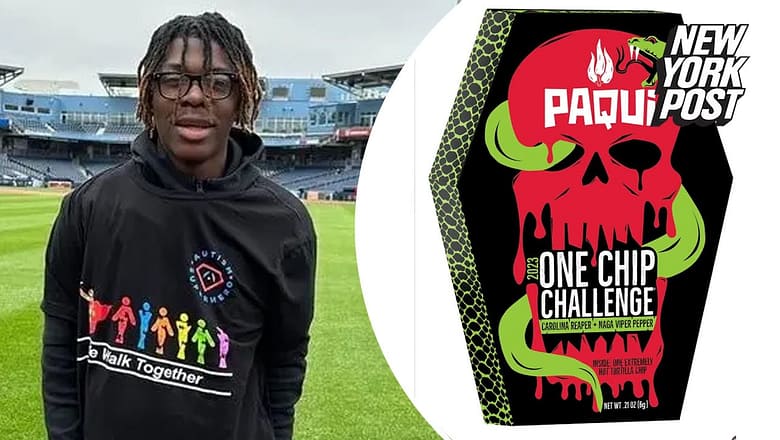 Massachusetts teen dies after taking part in social media’s spicy ‘One Chip Challenge’