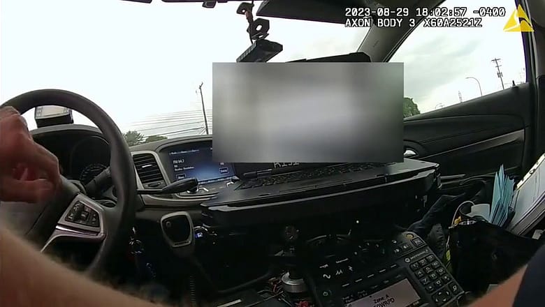 Michigan cop saves baby who stopped breathing after pulling over Camaro speeding to hospital