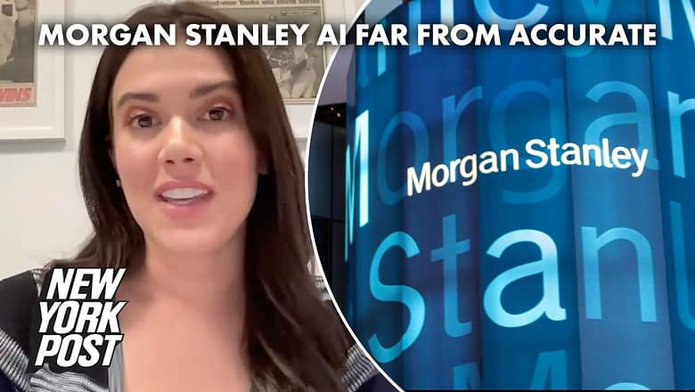 Morgan Stanley’s new AI tool ‘spotty on accuracy’: sources