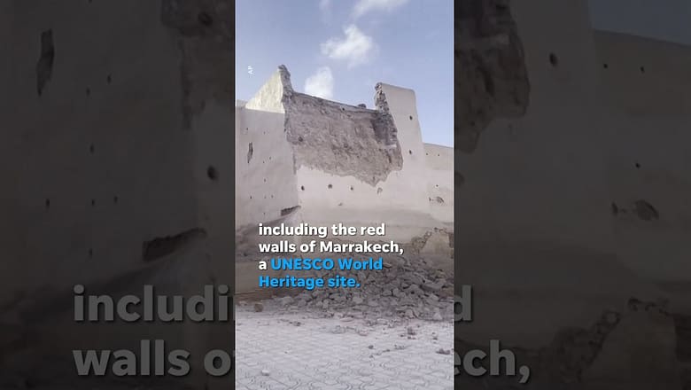 Morocco death toll surpasses 1,000 after powerful quake #Shorts