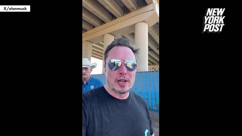 Musk warns ‘some pretty extreme individuals’ entering US during trip to southern border
