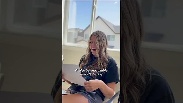 NFL-watching dreams are dashed when wife denies husband’s request #Shorts
