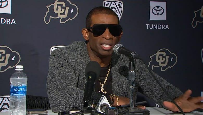 Postgame Interview: Deion Sanders on Colorado’s first loss and Dan Lanning’s comments