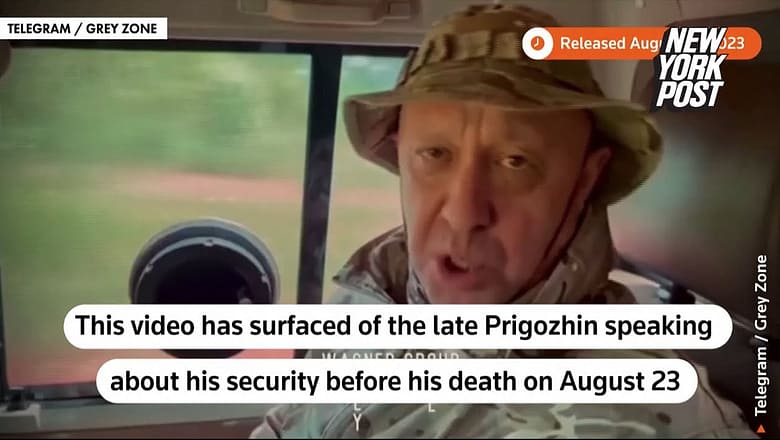 Prigozhin talks assassination attempts in newly released video fueling rumors he’s alive