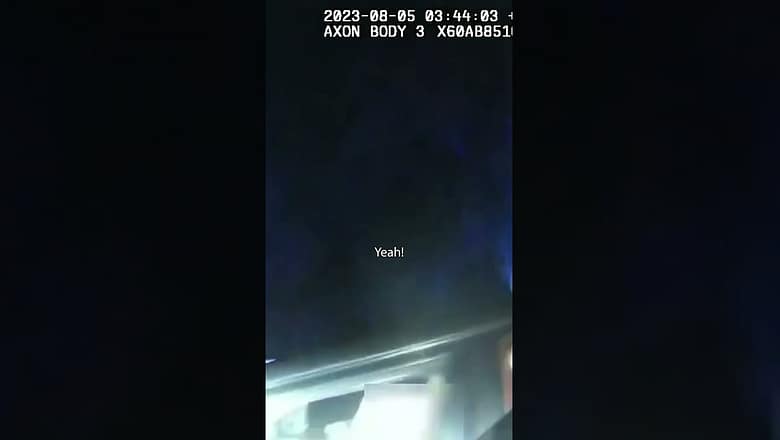 Speeding ticket turns comforting when deputy hugs distressed driver #Shorts