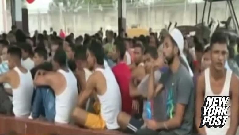 Venezuela raids gang-run prison decked out with zoo, swimming pool