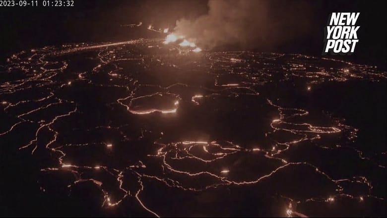 WATCH: Hawaii’s Kilauea volcano erupts third time this year