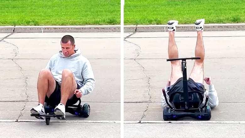 Why Does Anyone Try to Ride These? | Hoverboard Fails