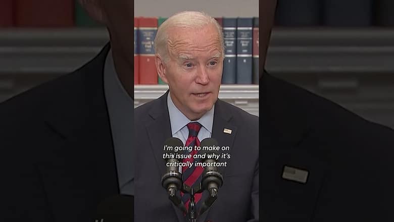 Biden ‘does worry’ about future Ukraine aid following McCarthy ouster #Shorts