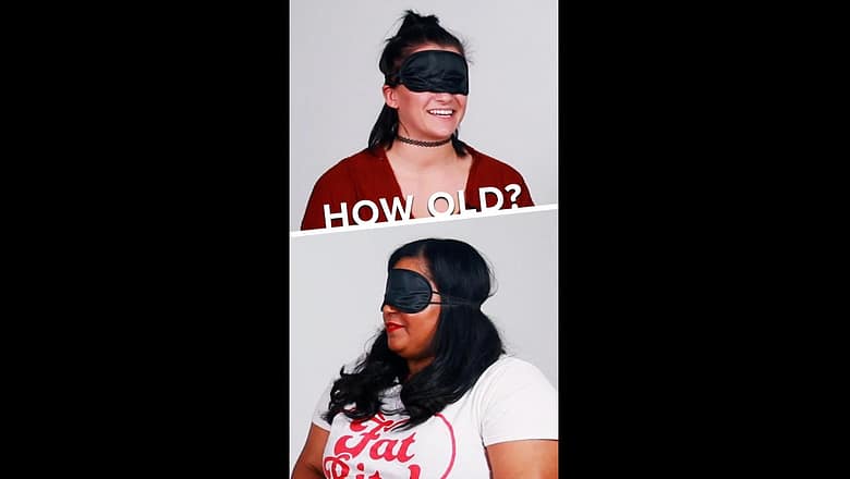 Blindfolded Strangers Guess Each Other’s Age