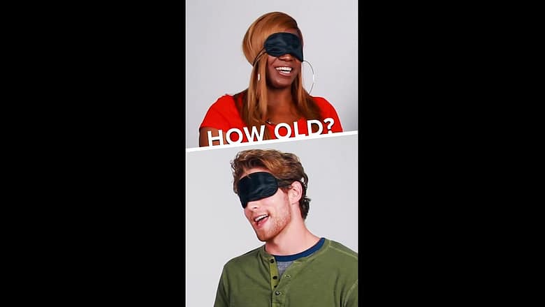Blindfolded Strangers Guess Each Other’s Age