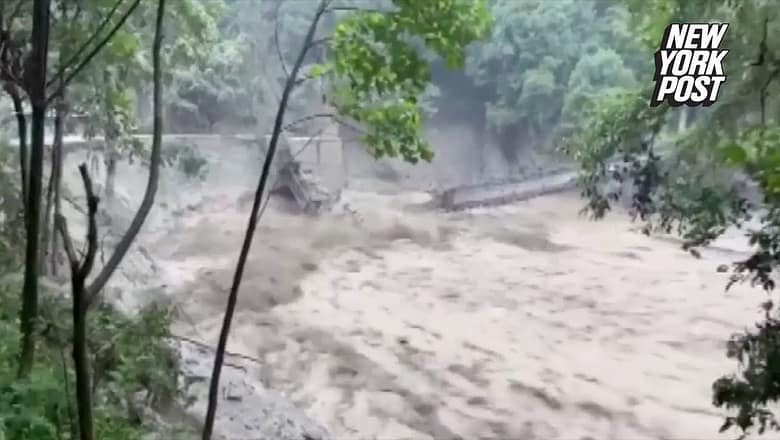 Flash floods kill at least 14 in northeastern India, more than 100 missing