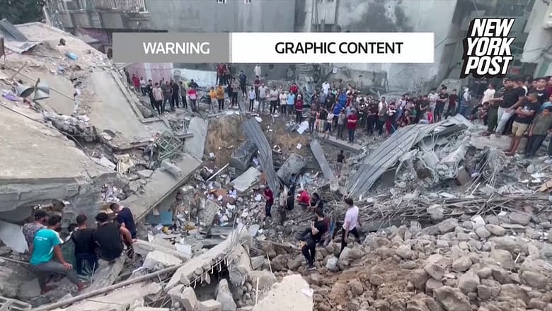 Gaza Orthodox church shelter ‘hit by Israeli air strike’