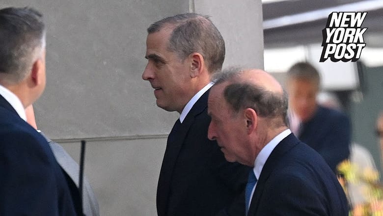 Hunter Biden appears in court on federal gun charges