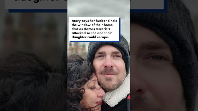 Israeli mom breaks down when told missing husband is dead on live TV #shorts