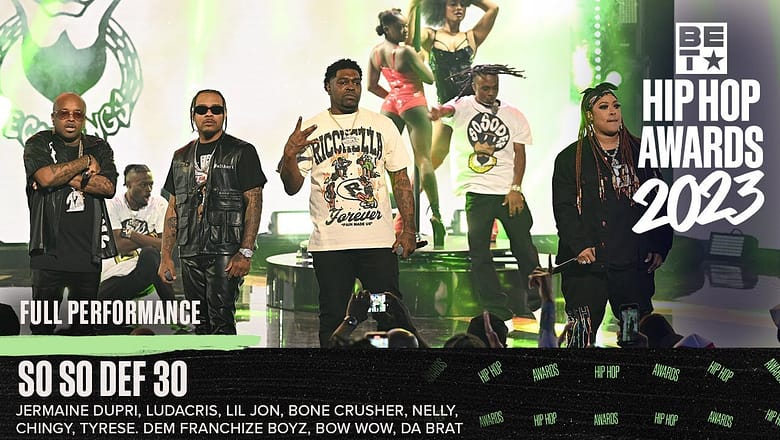 Jermaine Dupri Brings Ludacris, Chingy, Lil Jon & More To Perform Classics | Hip Hop Awards ’23