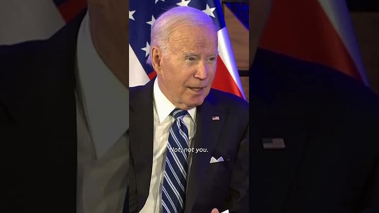 Joe Biden: Gaza hospital explosion ‘done by the other team,’ not Israel #Shorts