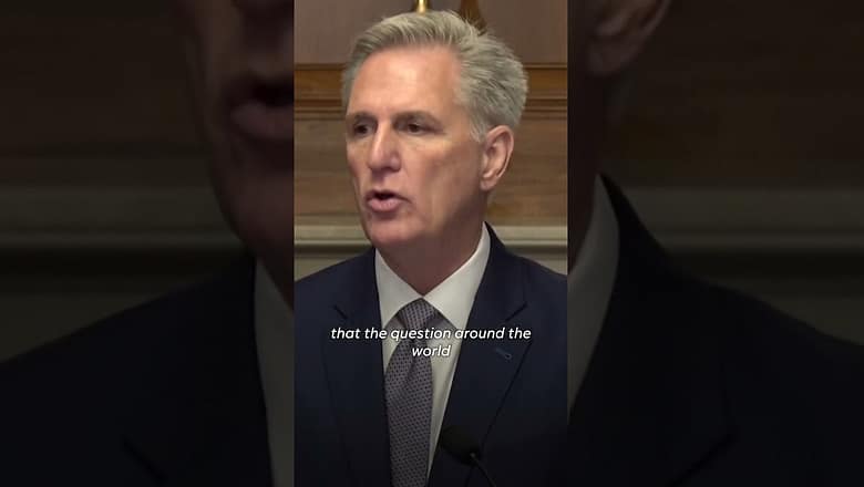 Kevin McCarthy says he isn’t ruling out another run for House speaker #Shorts