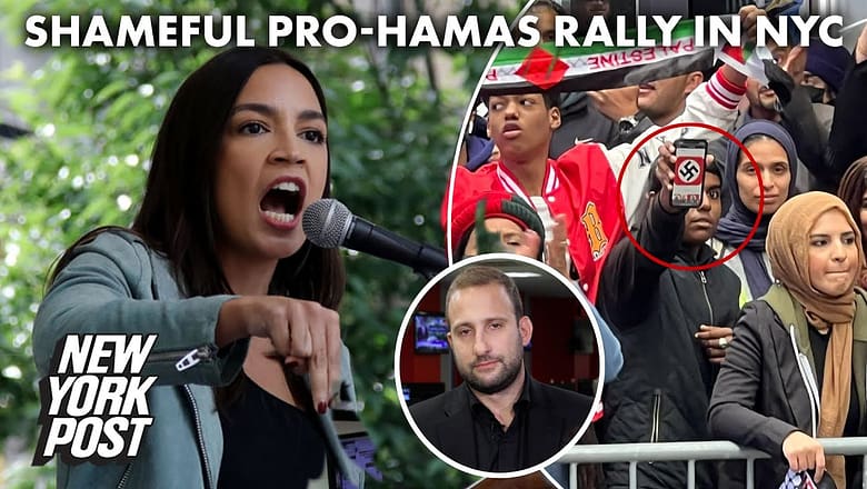 Pro-Palestinian rally met by Israel supporters in NYC, Hochul slams demonstration after Hamas attack