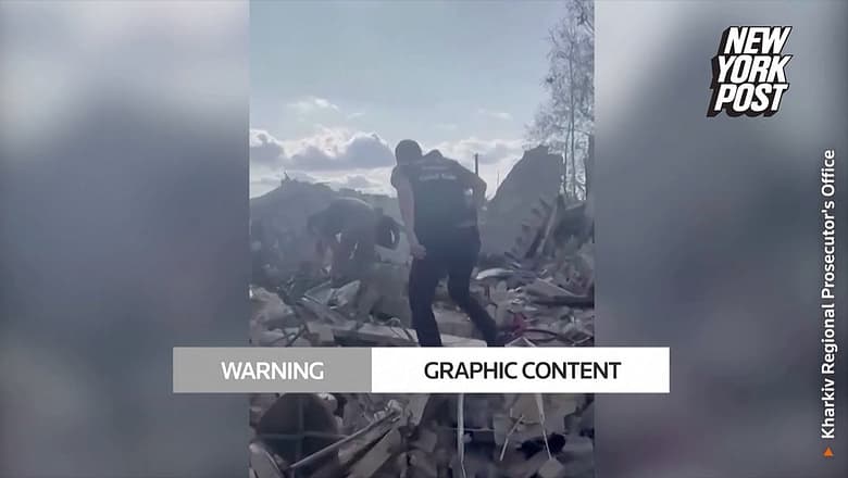Russian strike on cafe kills 49 people as Ukraine’s president urges stronger Western support