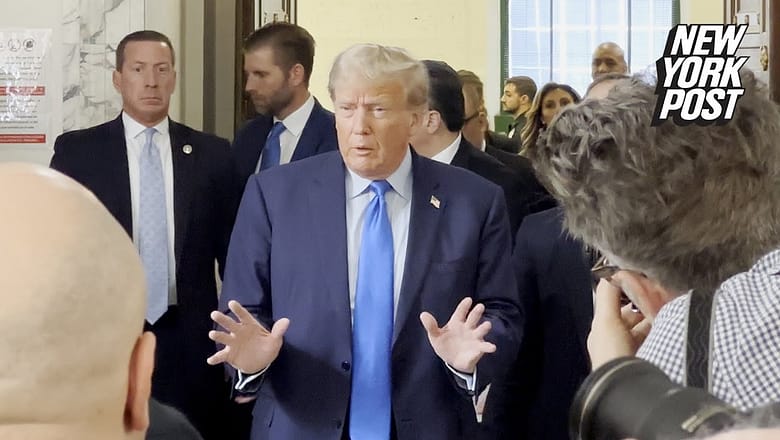 Trump on fraud trial: ‘We’re wasting our time on this trial….It’s a disgrace’