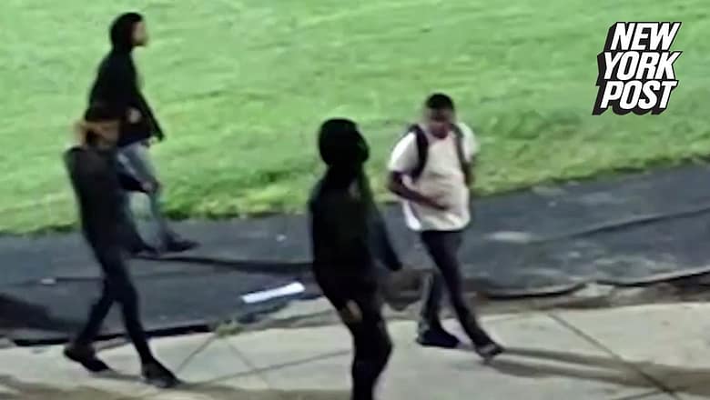 Video shows 4 people sought over mass shooting at Morgan State University’s homecoming week