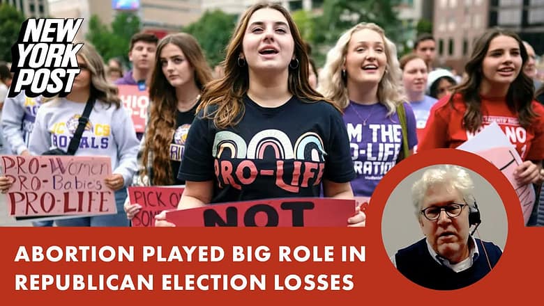 Abortion played big role in Republican election losses