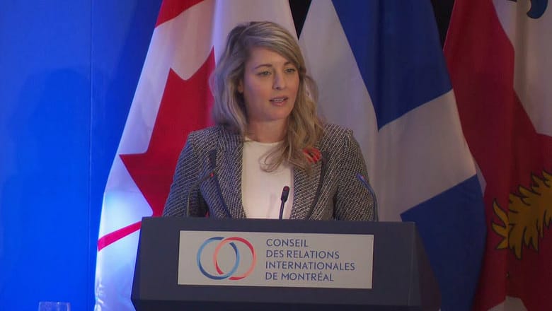 ISRAEL-HAMAS WAR | Canada will always support a two-state solution: Melanie Joly