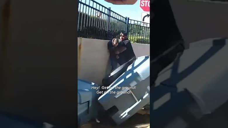 Military veteran thwarts carjacking in Starbucks drive-thru #Shorts