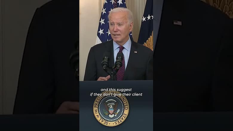 President Biden seeks to eliminate junk fees harming retirees #Shorts