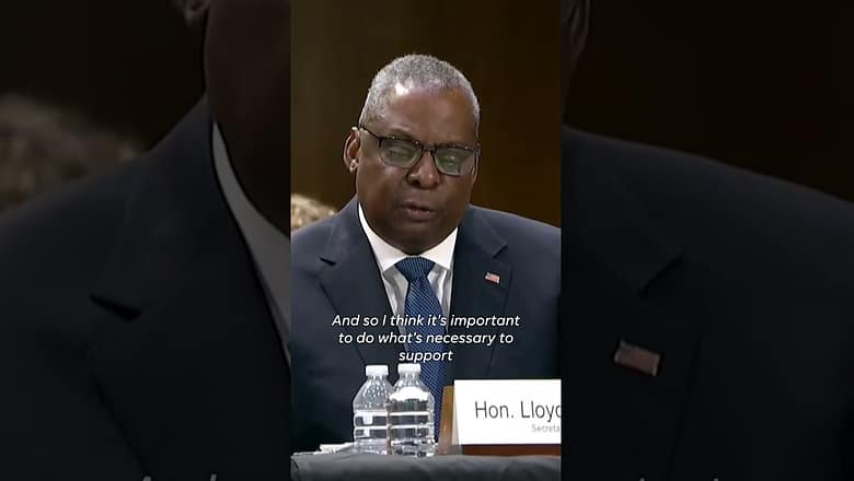 Putin “will not stop in Ukraine,” Sec. Lloyd Austin warns senators #Shorts