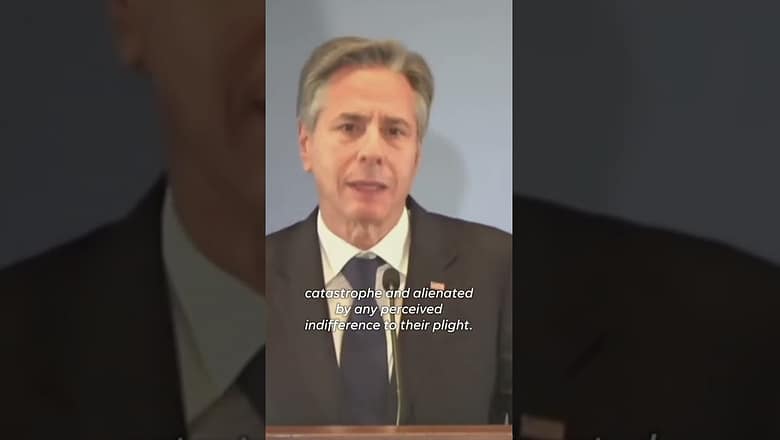 Secretary of State calls for protection of Palestinian civilians #Shorts