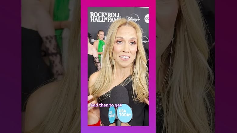 Sheryl Crow reveals a ‘surreal’ experience with her Rock & Roll Hall of Fame induction #Shorts