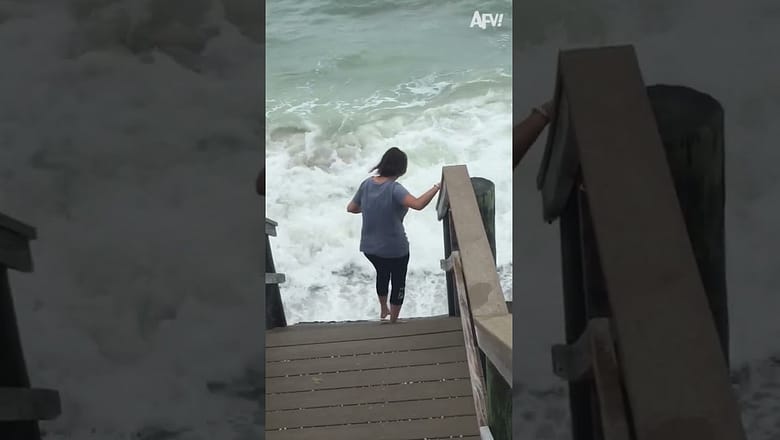 When the waves hit different ?? #Shorts