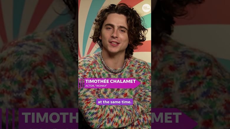 Here’s how Hugh Grant and Timothée Chalamet bonded on ‘Wonka’ set #Shorts