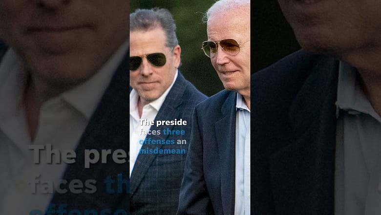 Hunter Biden indicted: Paid for ‘extravagant lifestyle,’ not his taxes #Shorts
