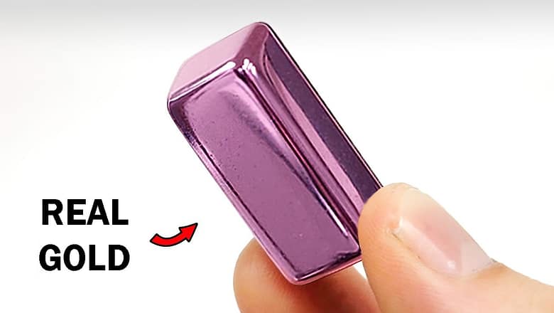 Making purple gold