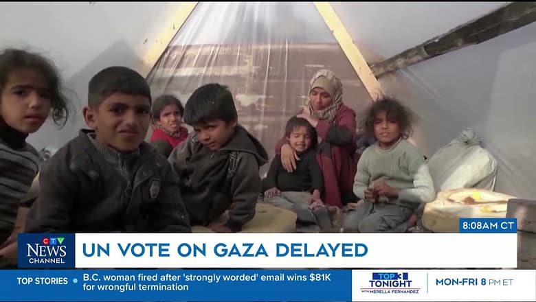 UN vote on Gaza aid delayed as death toll reaches 20,000