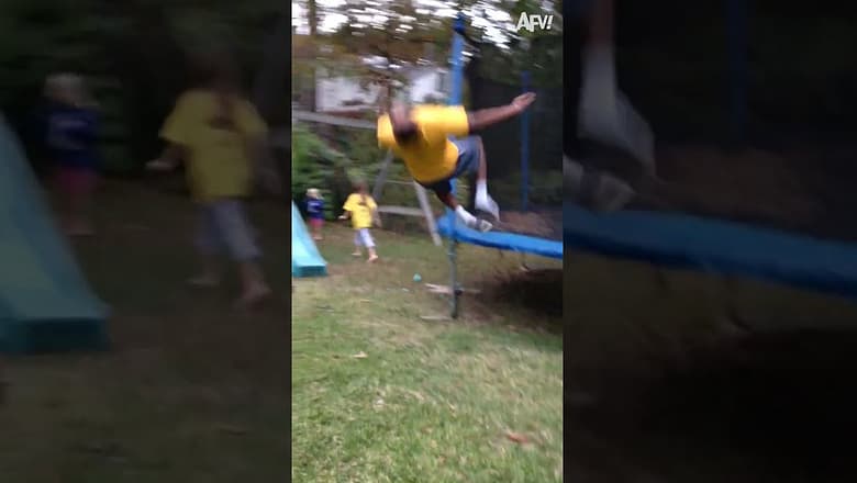 Doing stunts is harder than it seems ?? #Fail #Flip #Funny #shorts
