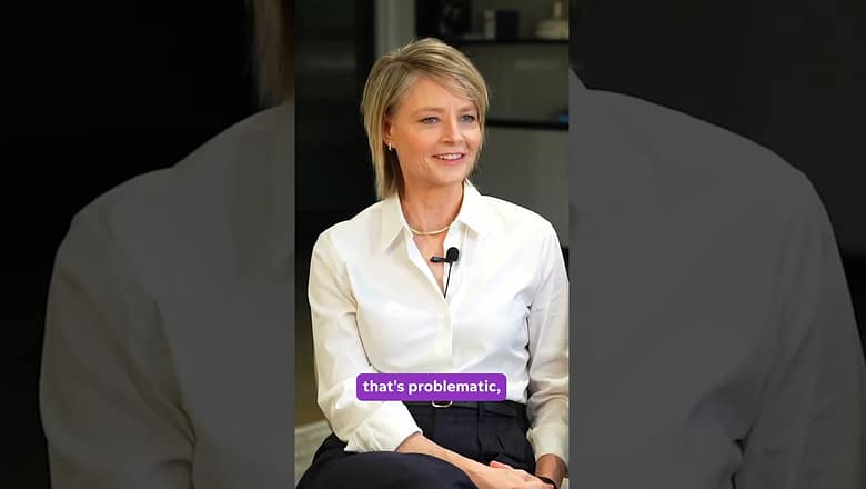 Jodie Foster, Kali Reis joke about filming ‘True Detective’ in Iceland #Shorts