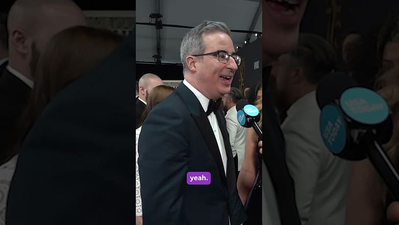 John Oliver hopes he can survive the 2024 election ‘in one piece’ #Shorts