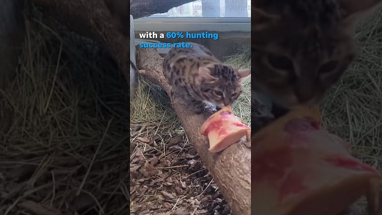 One of the deadliest cats in the world joins Utah’s Hogle Zoo #Shorts