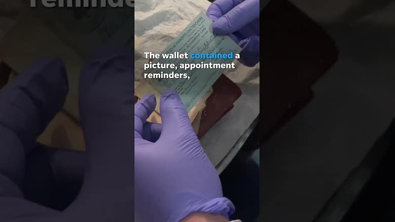 Wallet lost 65 years ago inside theatre returned to owner’s family #Shorts