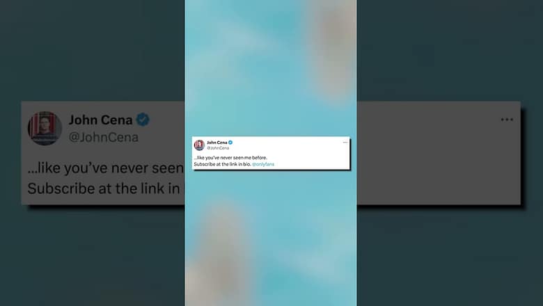 John Cena Asks Followers to Subscribe to His Only Fans #shorts