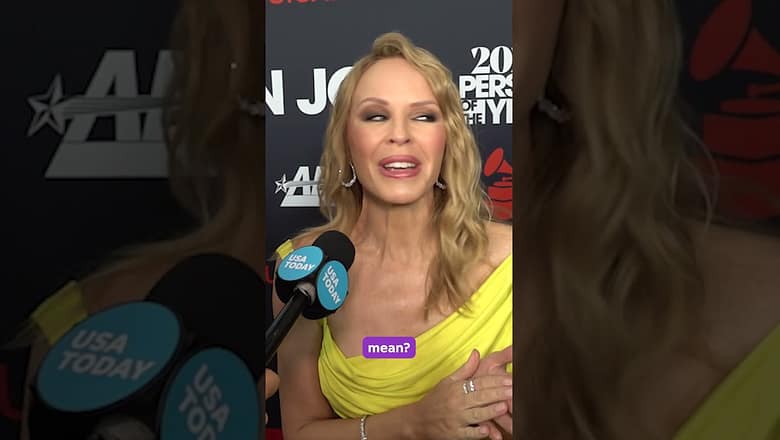Kylie Minogue talks Grammy-winning ‘Padam Padam’: ‘I had no idea’ #Shorts