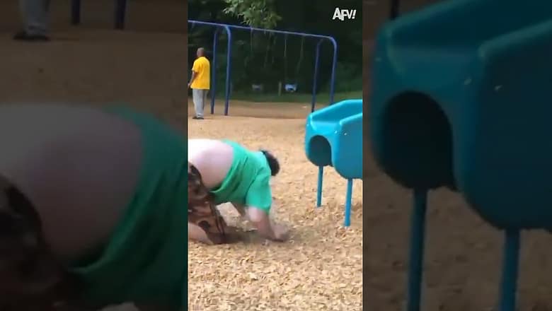 Ouch! ?? #Playground #Funny #Fail #shorts