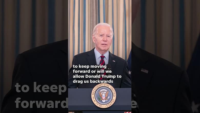 Biden, Trump speak of divided country in Super Tuesday comments #Shorts