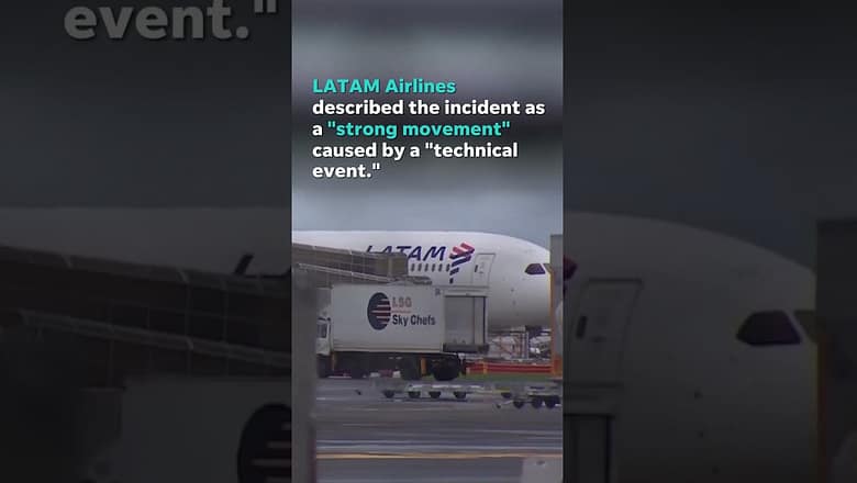 Boeing 787 passengers injured by abrupt drop, turbulence #Shorts